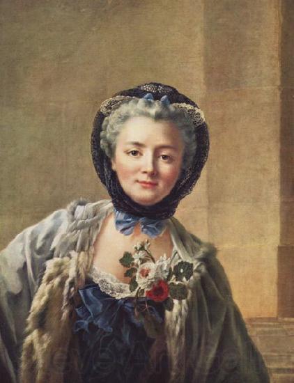 Francois-Hubert Drouais Portrat der Anne-Marie Francoise Dore Norge oil painting art